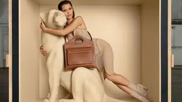 Pocket Bag campaign Bella Hadid