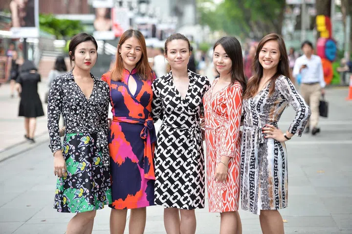 Angelene Wong, Joanne Chan, Jessica Walker, Frederika Cynthia Dewi, Kimberly Sng 
