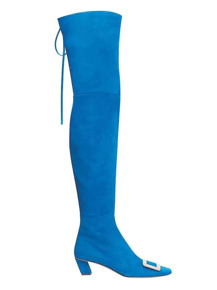Suede boot (Photo: Roger Vivier)