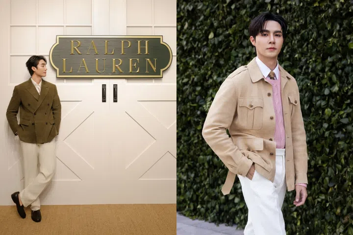 Zee Pruk Panich Force Jiratchapong Srisang Ralph Lauren Shanghai