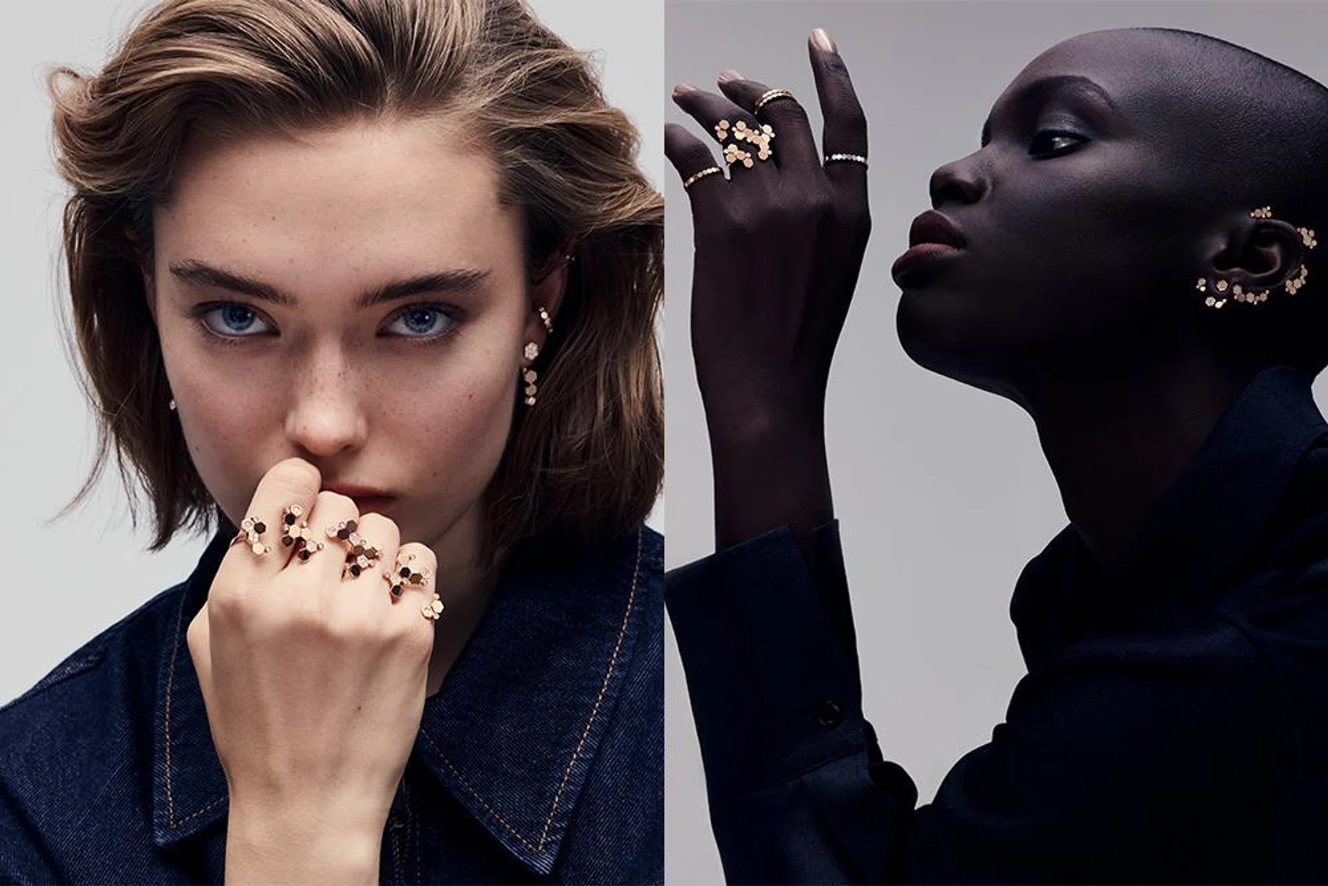bee de chaumet 2026 novelties | models wearing the newest jewellery pieces from the maison