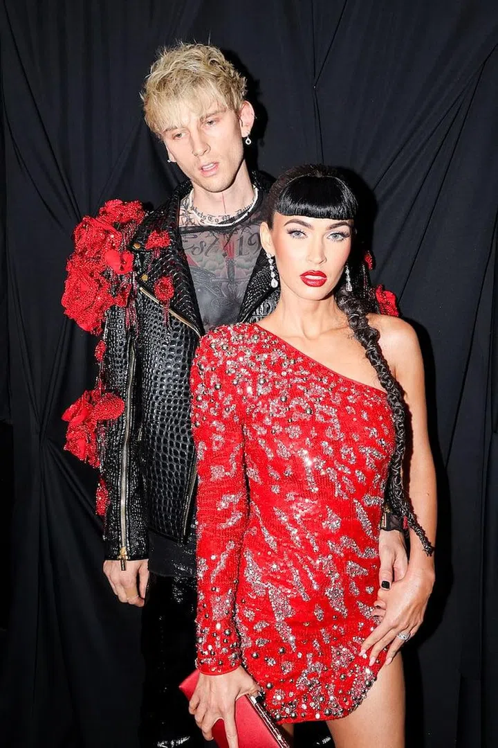Machine Gun Kelly and Meghan Fox (Photo: Balenciaga)