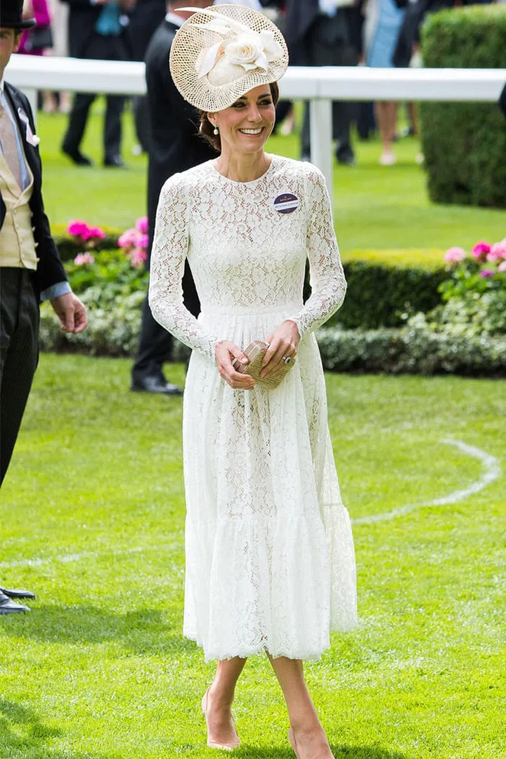 With the kind of lifestyle she leads, it's not surprising that there are rules and dress codes to abide by. That being said though, she does it better than anyone else. Whether for a day at the races or feeding elephants in India, she knows exactly what to wear for every occasion.