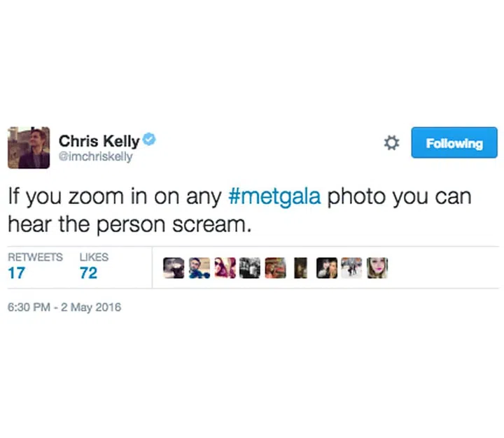 The 26 Funniest Tweets About The 2016 Met Gala