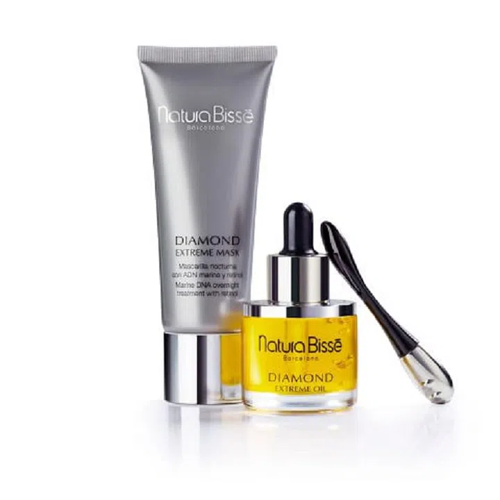 For skincare that works wonders during the night, try this two-phase treatment. Apply the oil first using the special massaging tool to relax your face, before popping on the mask to wake up to nourished and brighter skin. The best part is you don't have to wait before going to sleep; just complete the two stages and you're ready for bed. Natura Bissé Diamond Extreme Night Dual Treatment, £214