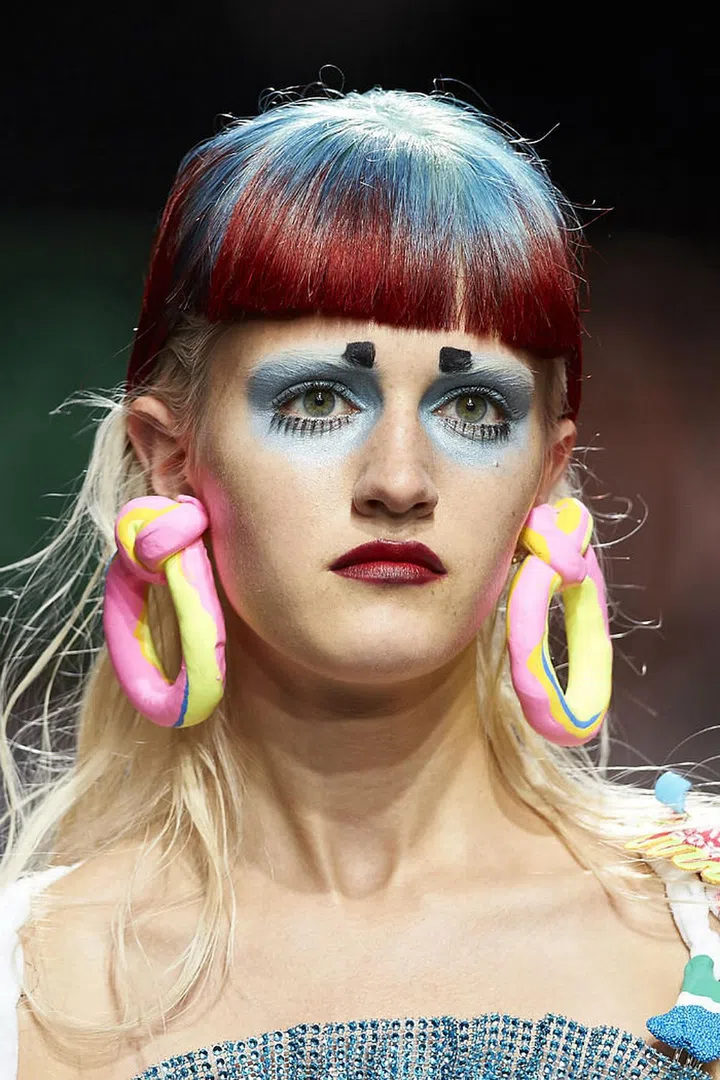 At Fashion East.