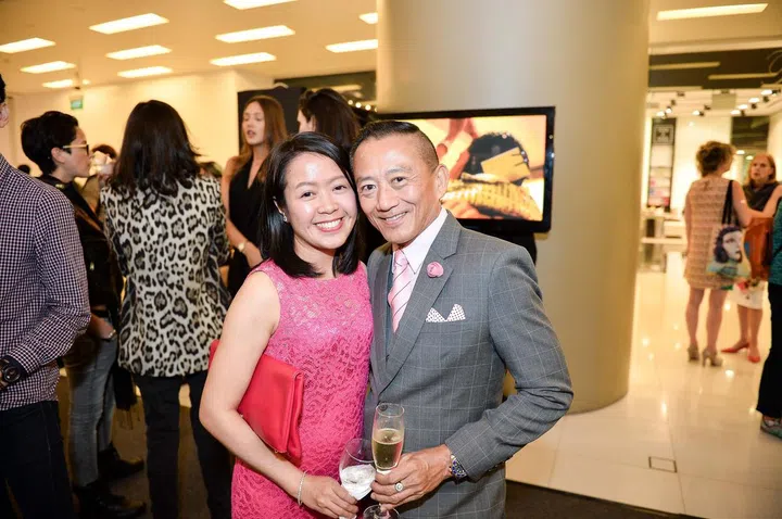 Chloe Chai and Goh Bock Seng