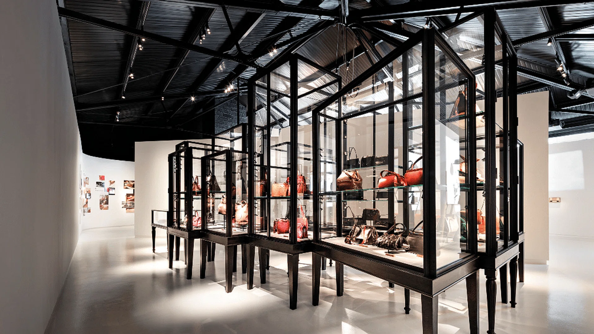 A display in the Delvaux Museum which is located within the headquarters. Photo: Courtesy of Delvaux