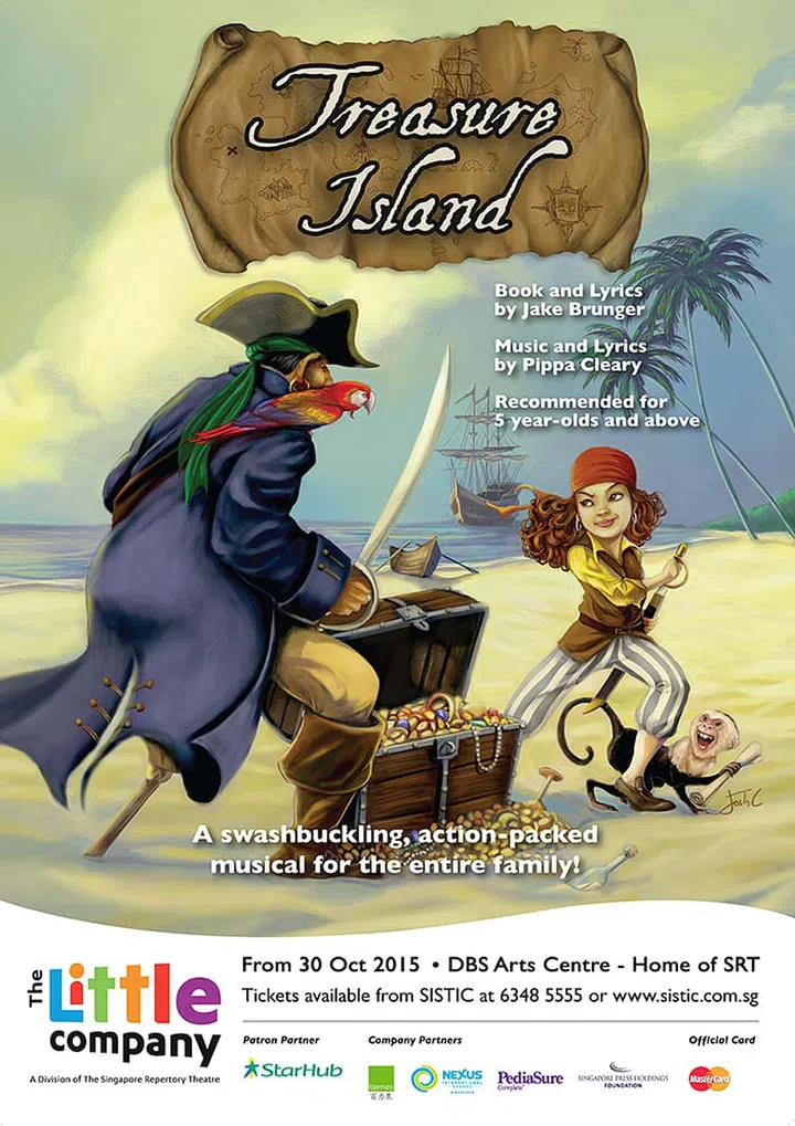 singapore repertory theatre treasure island