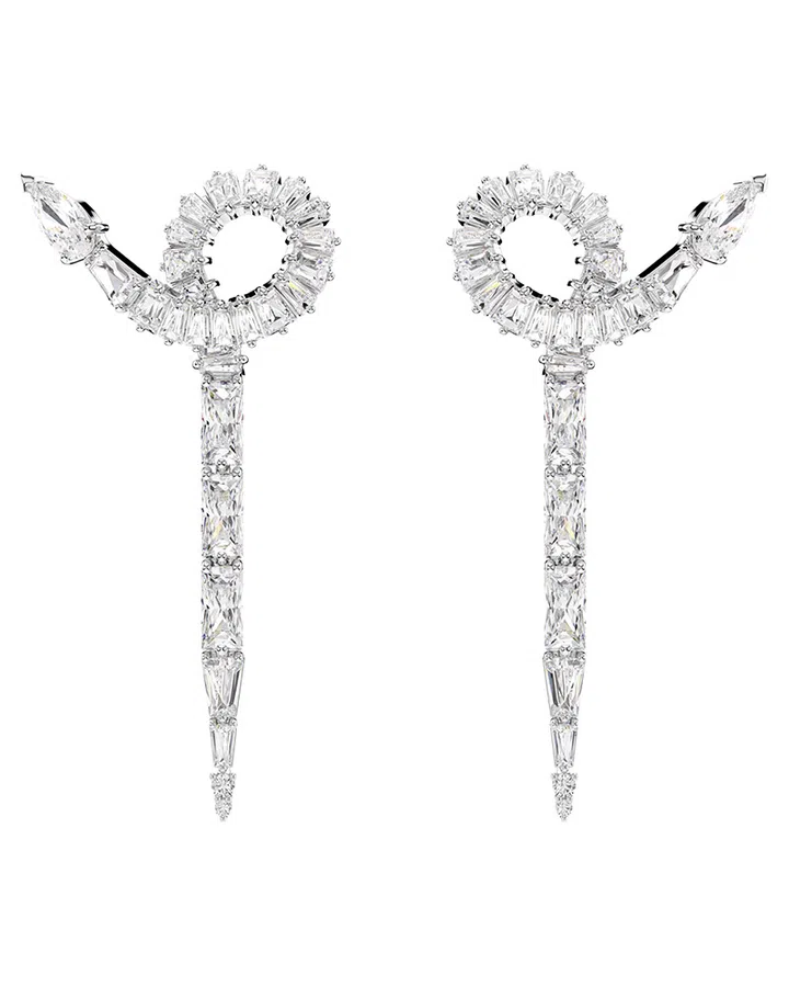 swarovski snake earrings