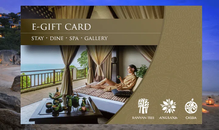Personalised e-Gift card by Banyan Tree