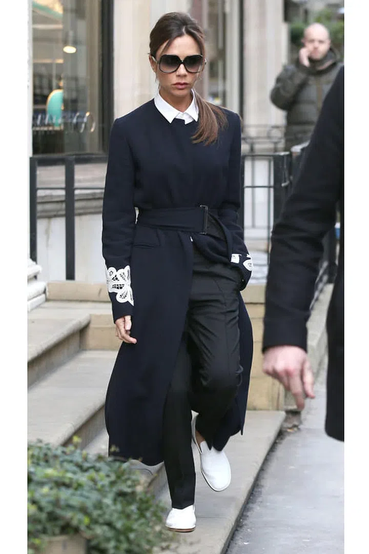 Where: strolling in London. Photo: Getty