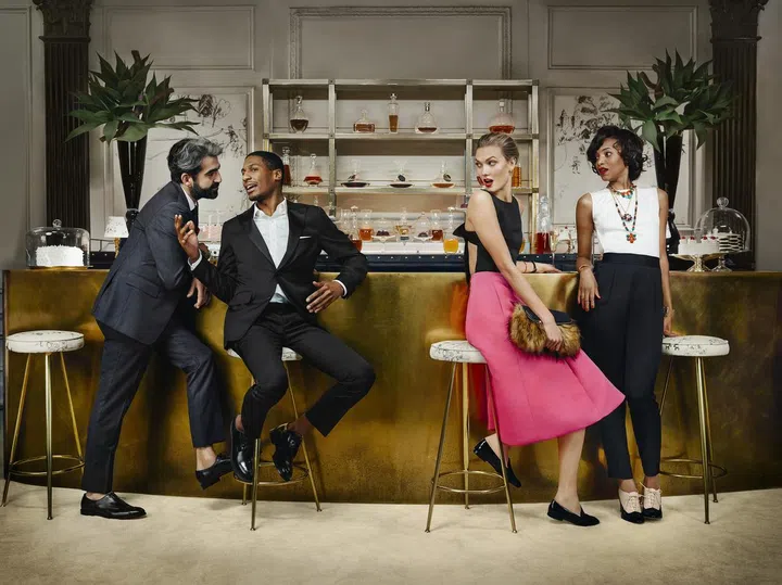 Alireza Niroomand, Jon Batiste, Karlie Kloss and Alice Smith 