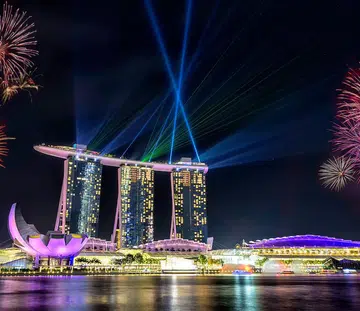 Singapore National Day Fireworks