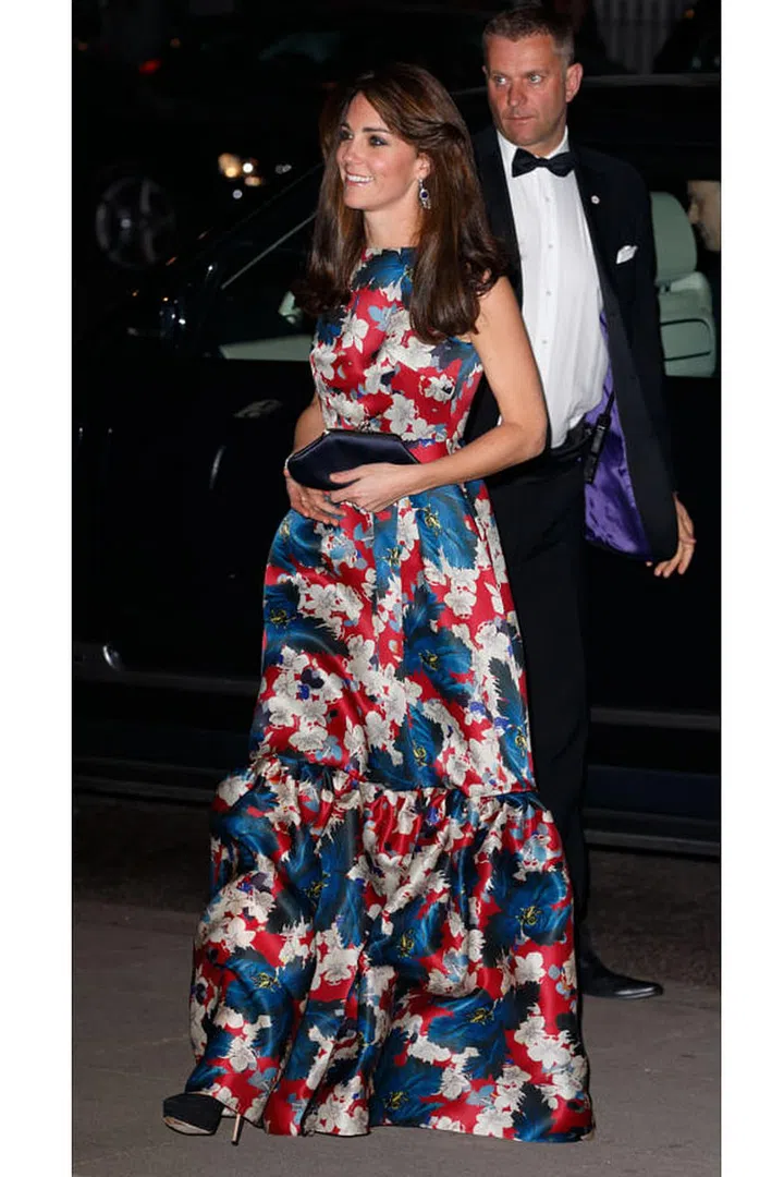 Royals fans were divided on Kate's loud, ruffly Erdem dress, but one fashion blogger said it was "hideous," "horrible," and that "the sight of it gives me heart palpitations and makes me want to cry." Photo: Getty