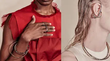 Cartier’s Trinity for Chitose Abe of Sacai pieces make their runway debut