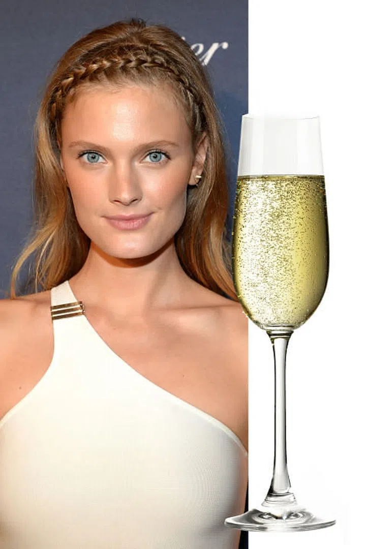 "Champagne."