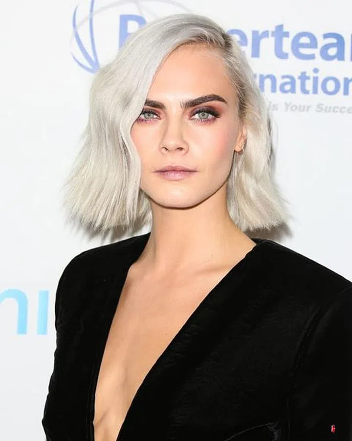 Stars like Katy Perry and Cara Delevingne have ditched their signature hair colours for silvery platinum blonde. Both later chopped off their hair—since short hair so much easier to bleach.

Photo: Getty 