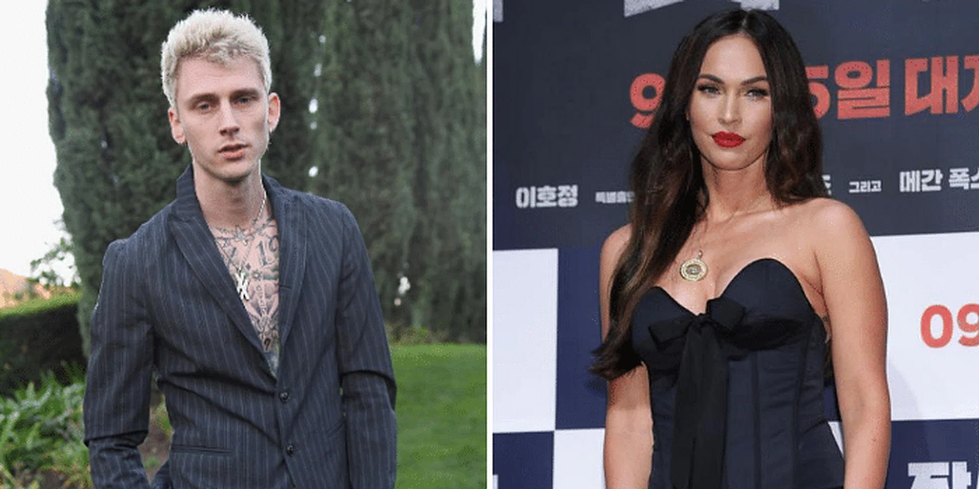 Machine Gun Kelly and Megan Fox
