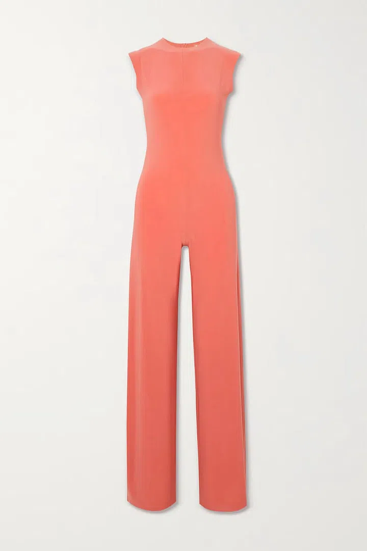 Stretch-jersey jumpsuit, $212, Norma Kamali at Net-a-Porter
