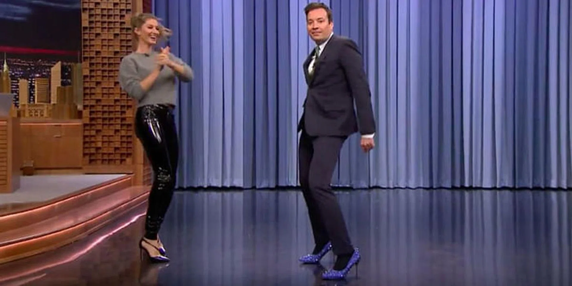 Watch Gisele Bündchen Teach Jimmy Fallon How To Walk The Runway