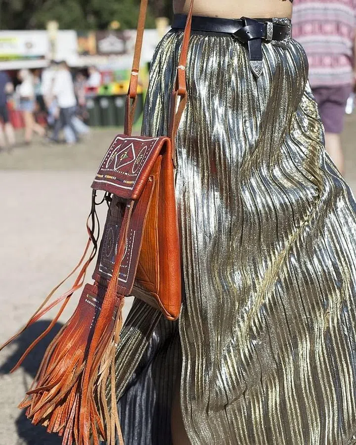 According to a buyer at a major e-commerce site, festival-goers will simply not let their fringy halter tops and fringier crotch-length miniskirts go. This was pre-Coachella 2017, but what now? We'd like to hope that it's lights out for this one, because it's just such a trope, but the people decide, when it comes down to it.

'In' Alternative: Fringe, when not suede nor complicit in an act of cultural appropriation, is perfectly nice.
