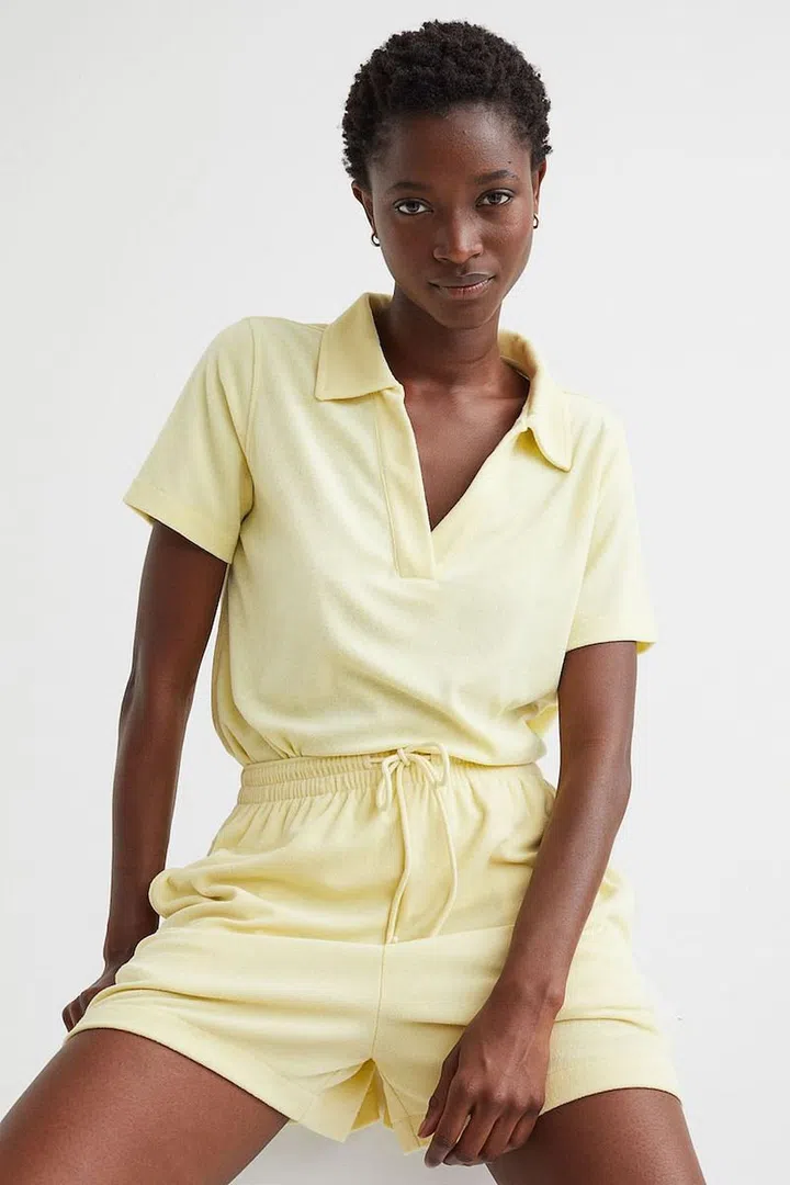 Terry Polo Shirt, $24.95, H&M
