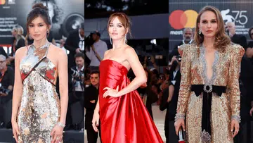 Gemma Chan, Dakota Johnson, Natalie Portman Venice Film Festival