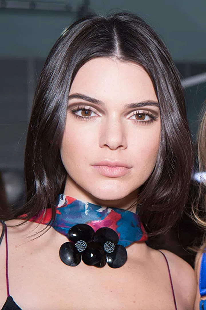 There was a strong Seventies vibe at Diane von Furstenberg, with the make-up artist Pat McGrath contouring the eye socket with brown liner and shadow, and applying three to four coats of mascara. While the hair was tailored to the individual, there was a reference to the era with voluminous curls and waves.