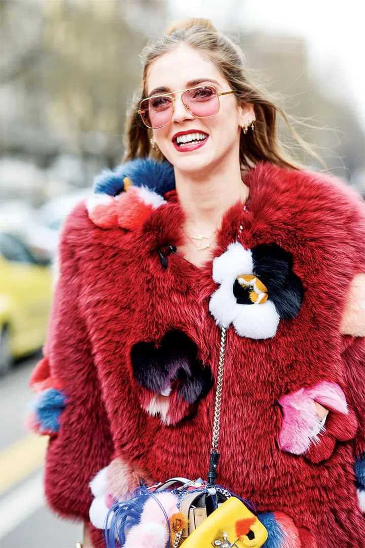 Social media star, 29
With an Instagram follower count numbering 6.1 million, there is no doubt that Chiara Ferragni of the The Blonde Salad is tops when it comes to the world of fashion blogging. But she is so much more than a pretty face. The Italian powerhouse has turned her online personal brand into a physical line of witty accessories that are as instantly recognisable as herself.
PEERS: Nicole Warne (@garypeppergirl), Kristina Bazan (@kristinabazan), Jessica Stein (@tuulavintage)