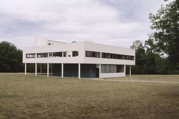  Le Corbusier's Villa Savoye

The Savoye family commissioned their summer retreat from architect Le Corbusier in 1929. Completed in 1931, the structure adheres closest to Le Corbusier's "five points" mission. A 35-minute drive from the center of Paris, Villa Savoye can be toured every day of the week except Monday. Photo: Shutterstock