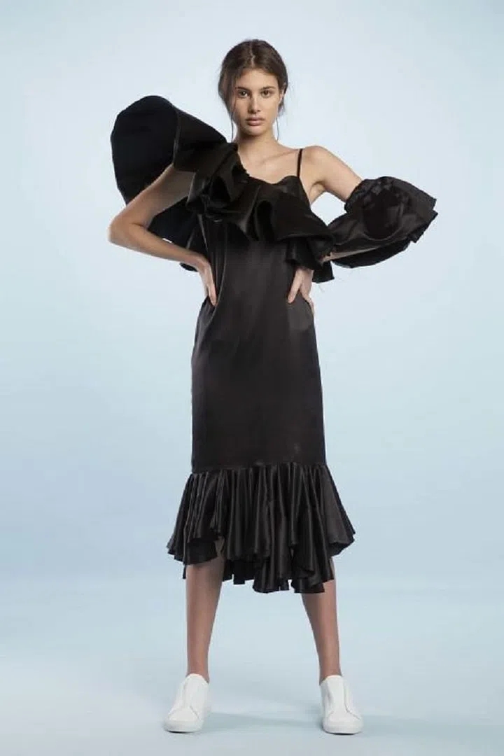 Based In: Paris/New Zealand. Maggie Hewitt is already a fashion force to be reckoned with—and she's only 23 years old. Despite just recently graduating from a New Zealand university in 2015, Hewitt headed to Paris Fashion Week where her first Maggie Marilyn collection was picked up by Net-A-Porter on the spot. Her designs are full of ruffles, unexpected flair and raw edges, all under $700. From the looks of her Instagram, the designer is headed back to Paris Fashion Week again this season, and we're sure she won't disappoint. 