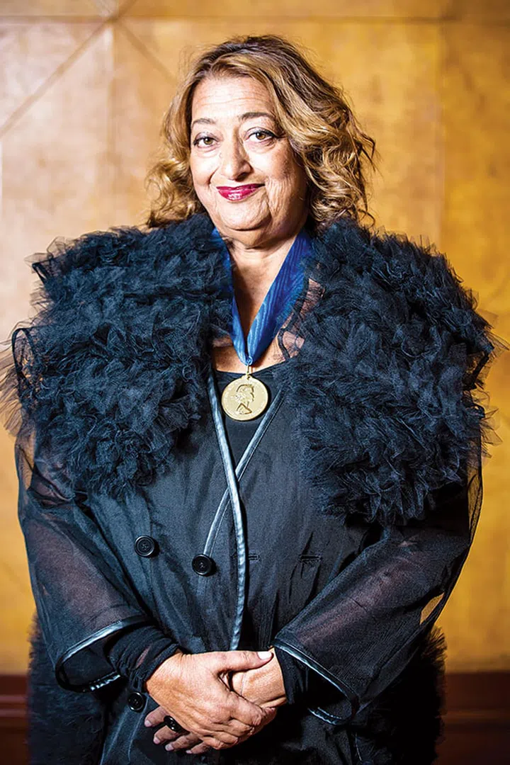 Architect, 1950—2016
The Iraqi-born British Hadid was world renowned for her highly expressive structures. Bold, enormously talented and fearlessly controversial, she blazed her way through the male dominated society she was born into and her chosen profession, to become one of the most regarded visionaries of her time—picking up monikers and honours like Queen of the Curve and Dame Zaha along the way. Hadid infused her designs with a sense of liberation similar to the one she strongly propogated in life. The indelible mark she left on the world can be seen in some of the most iconic structures in the world including London’s 2012 Olympics Aquatic Center and the critically acclaimed 2022 FIFA World Cup stadium in Qatar.
PEERS: Jeanne Gang, Kazuyo Sejima, Sheila Sri Prakash