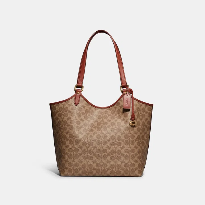 Day Tote In Signature Canvas, $595, Coach