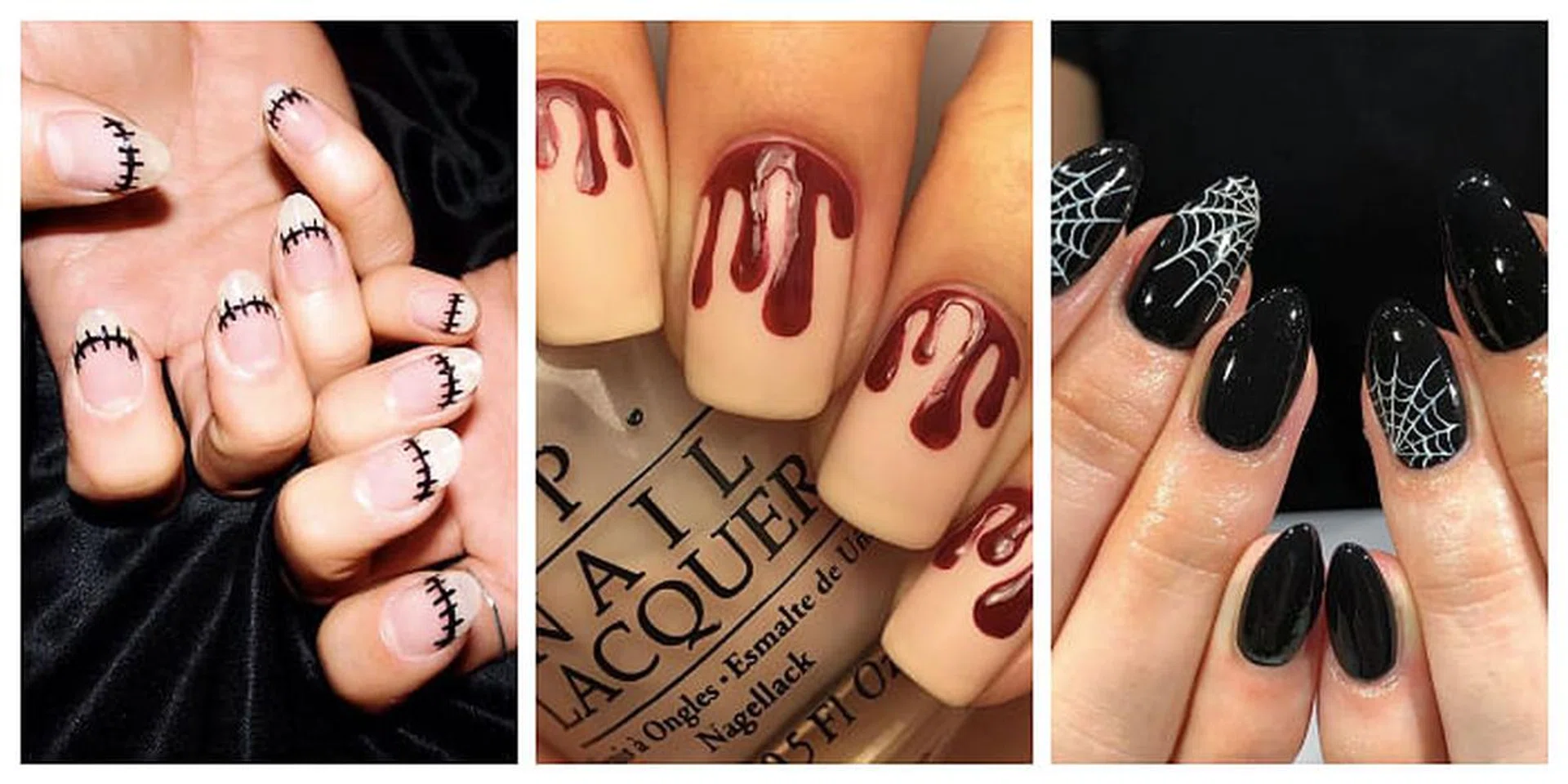 Halloween nail art