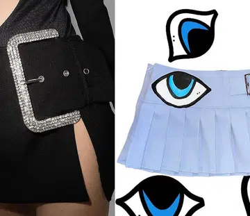 Belted skirts