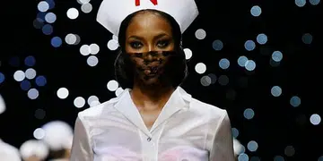 Naomi Campbell for Louis Vuitton SS18