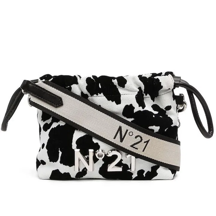 Animal-Print Logo Crossbody Bag, $878, Nº21 at Farfetch
