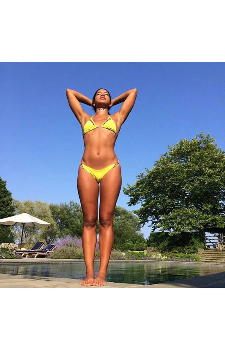 The fashionable DJ also has a love for fitness and health—follow along with her #HBFit hashtags for workouts and healthy recipes. Photo: Instagram