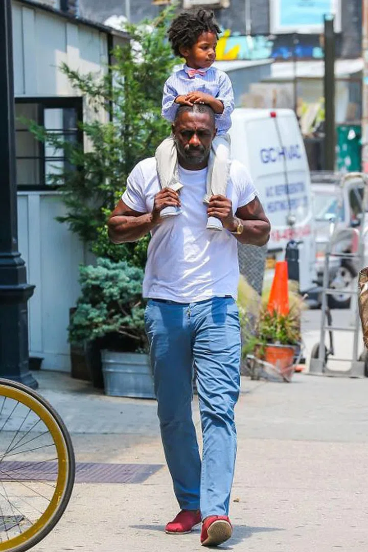 Idris Elba Out And About Is The Definition Of Dadgoals