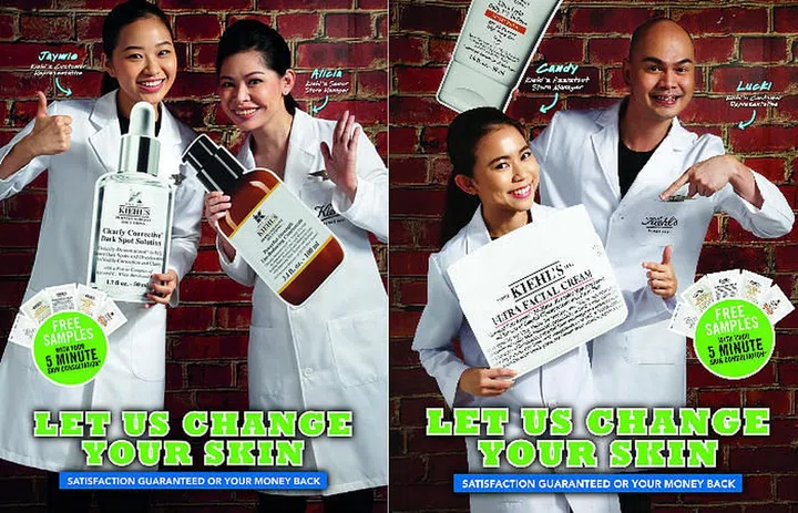 Kiehl's friendly Customer Representatives