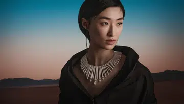 Hermès | into the horsescape | clou de forge lumiere necklace