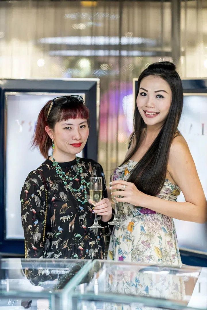 Dr Boey SK and Candice Kong. Photo: Allen Tan