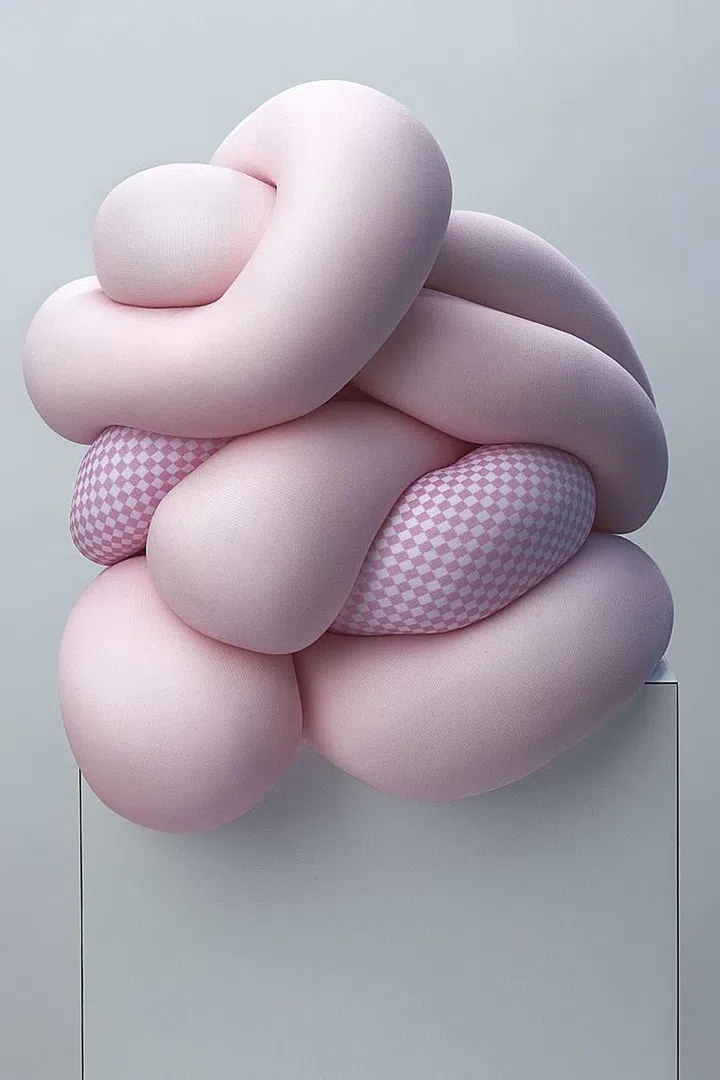 Though it looks like an abstract sculpture, this Comme des Garçons dress first debuted in 1997 as part of a collection called “The Body Meets Dress—Dress Meets Body.” Filled with padding to change the shape of the body, designer Rei Kawakubo wanted to question the convention of the hourglass figure. Photo: MOMA