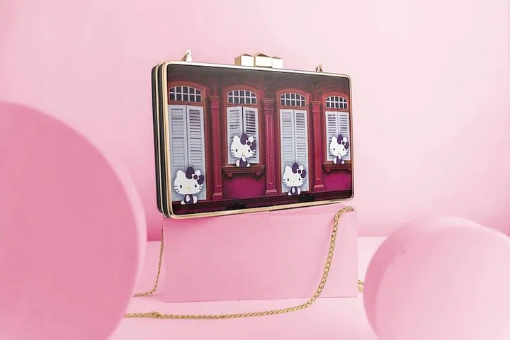 Hello Kitty 2.0 Berry Clutch Bag, $90, Photo Phactory
