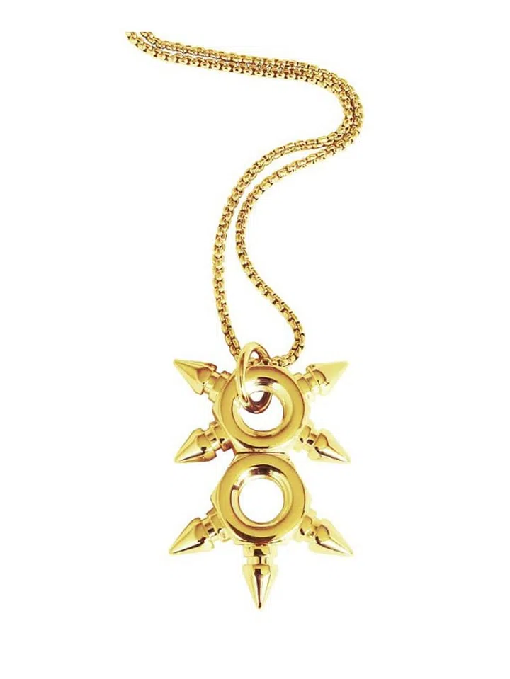 Singapore Jewellery Designer Mandy Wu Alexia gold plated necklace