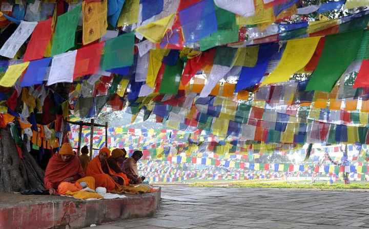 Lumbini was designated a world heritage site in 1997 because it is believed to be where Buddha was born in 623 B.C. Due to its religious significance, it's an important pilgrimage site for Buddhists, and features many monuments, monasteries and temples like the Maya Devi.
