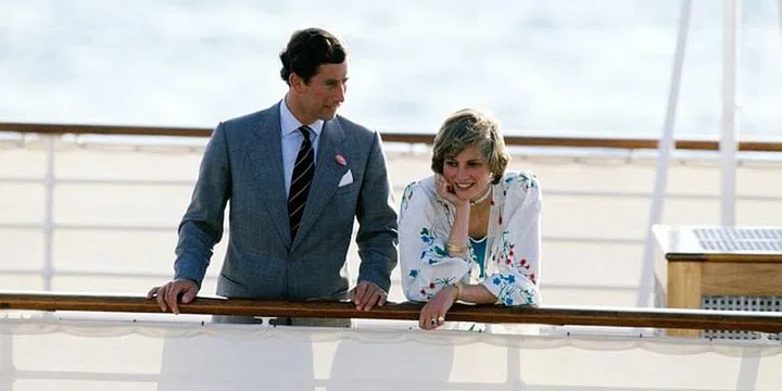 On the Royal Yacht Britannia at the start of their honeymoon cruise. Photo: Getty