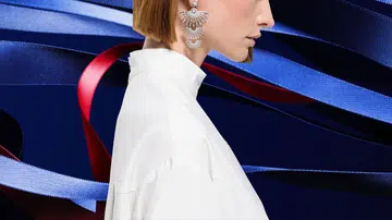 A campaign image from Swarovski's Holiday collection 2020
