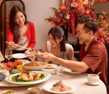 chinese new year reunion dinner singapore 2025 raffles hotel